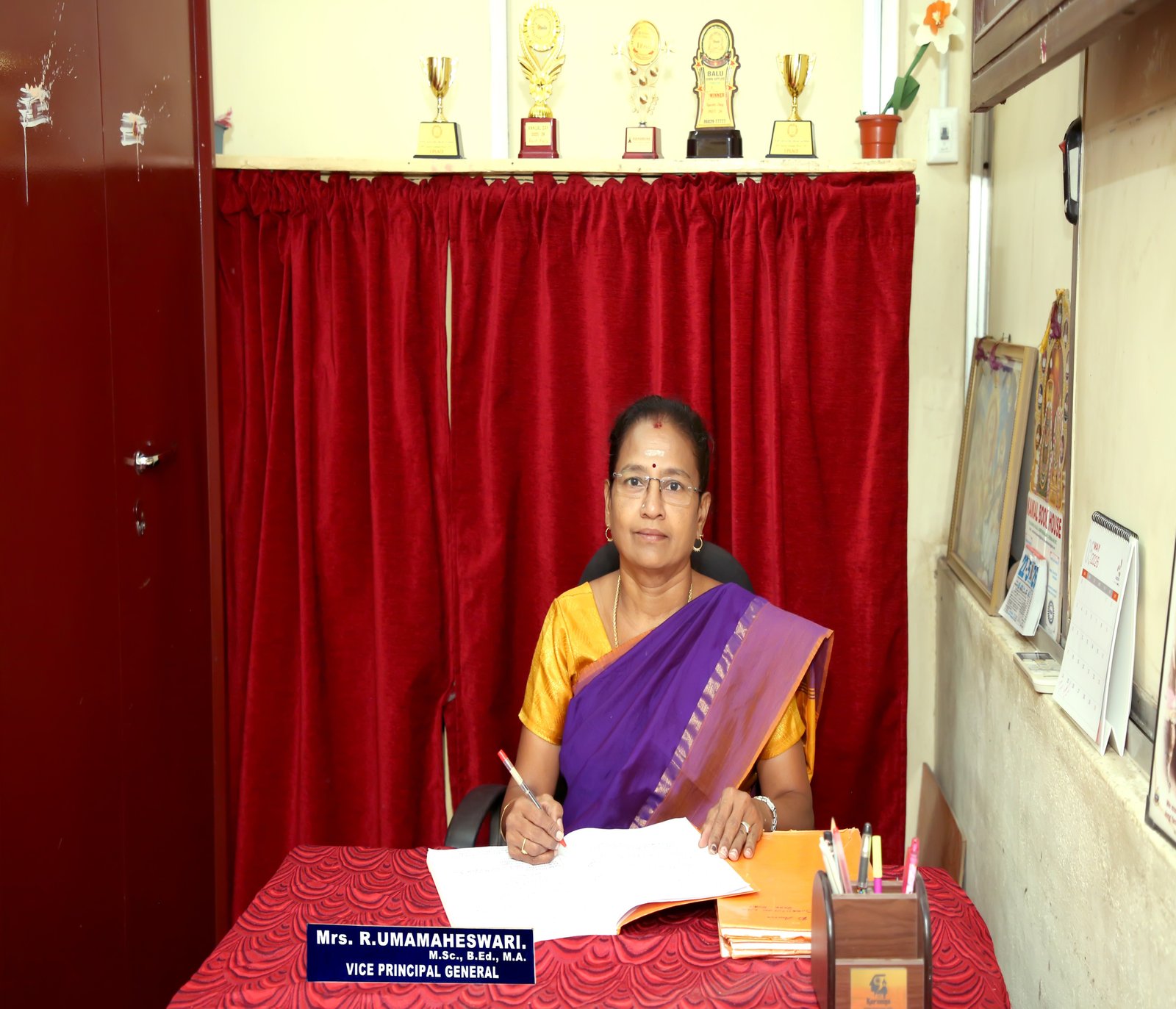 Mrs. R. Uma Maheswari, Vice Principal General